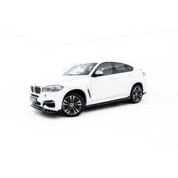 Kit carrosserie Maxton Design BMW X6 M-Pack F16 V.2 (2014-2019) : lame avant, bas de caisse, lame arrière, becquet
