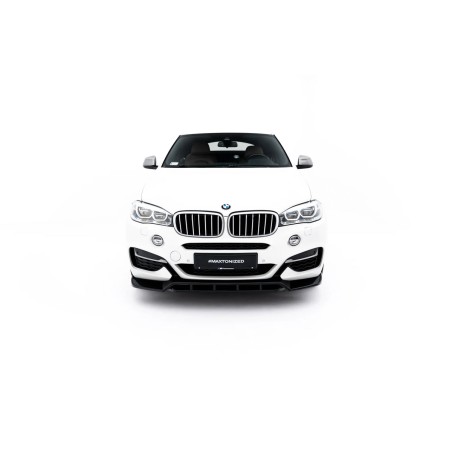 Kit carrosserie Maxton Design BMW X6 M-Pack F16 V.2 (2014-2019) : lame avant, bas de caisse, lame arrière, becquet