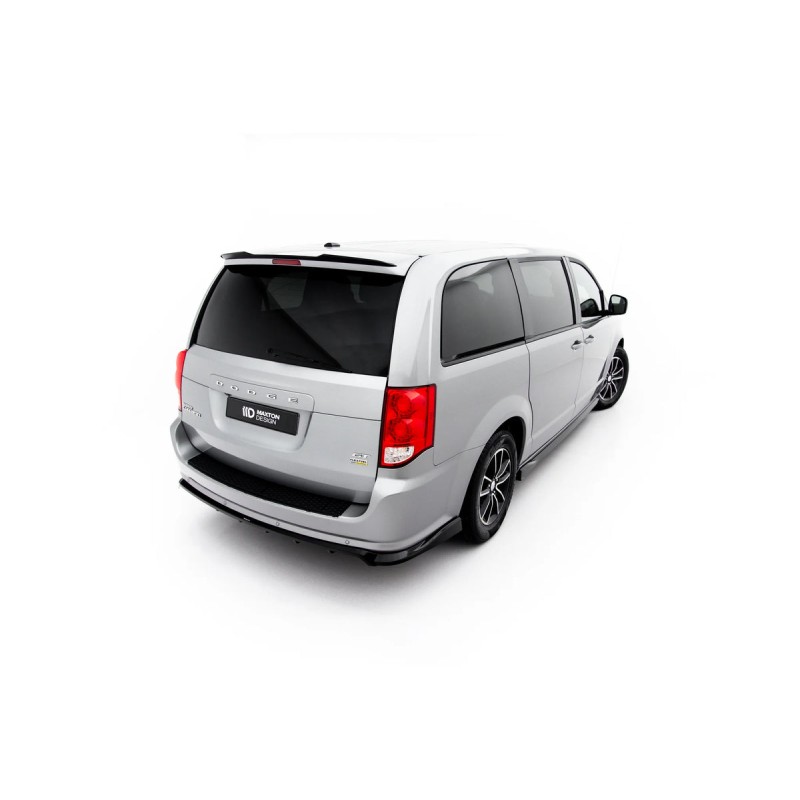 Kit carrosserie Maxton Design Dodge Grand Caravan Mk5 restylée (2010-2020) : lame avant, bas de caisse, lame arrière, becquet