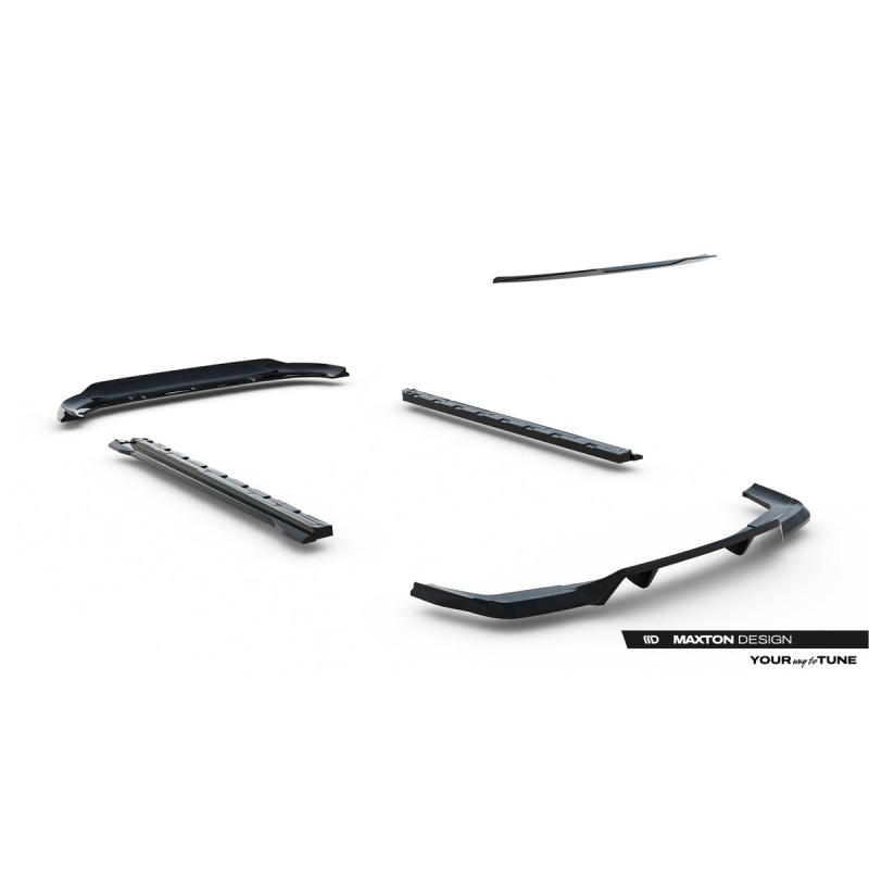 Kit carrosserie Maxton Design Jaecoo 7 Mk1 (2023+) : lame avant, bas de caisse, lame arrière, becquet
