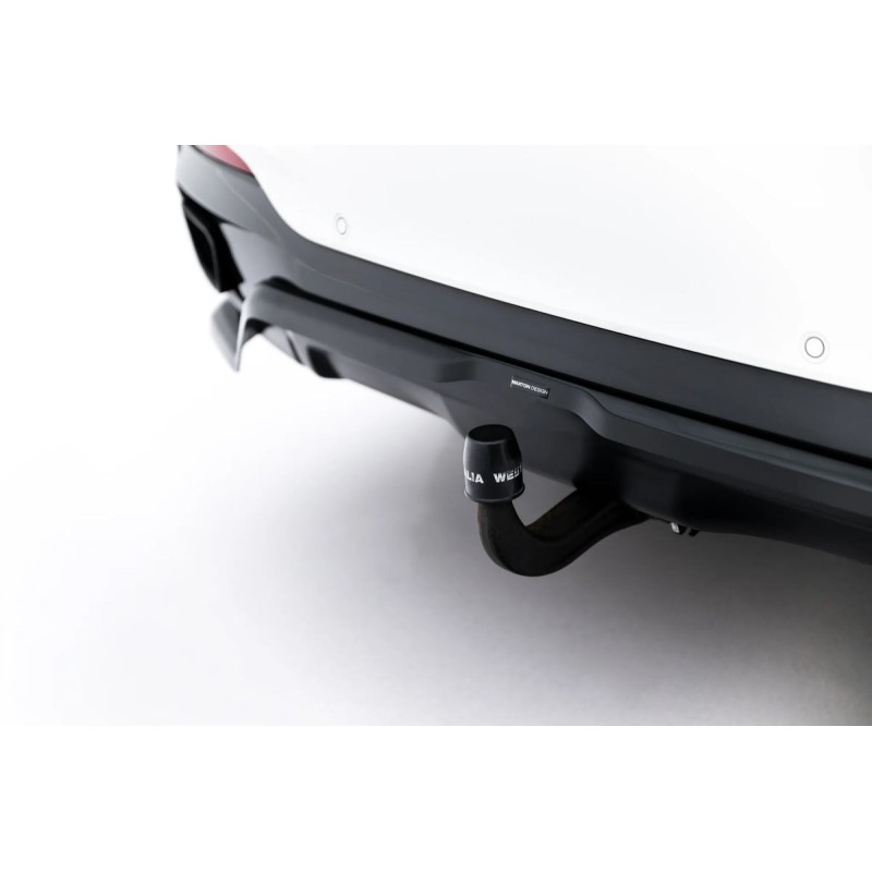 Kit carrosserie Maxton Design BMW X6 M-Pack F16 V.2 (2014-2019) : lame avant, bas de caisse, lame arrière, becquet