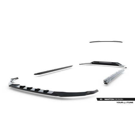 Kit carrosserie Maxton Design Audi A3 Berline 8Y restylée (2024+) : lame avant, bas de caisse, lame arrière, becquet