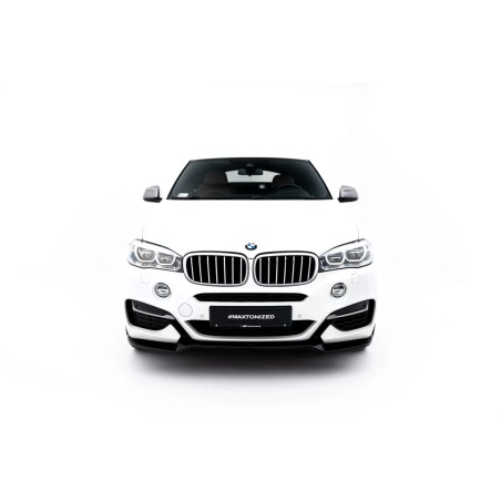 Kit carrosserie Maxton Design BMW X6 M-Pack F16 V.1 (2014-2019) : lame avant, bas de caisse, lames arrière, becquet