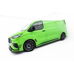 Kit carrosserie Maxton Design Ford Transit Custom MSRT Mk2 (2023+) : lame avant, bas de caisse, lames arrière, becquet