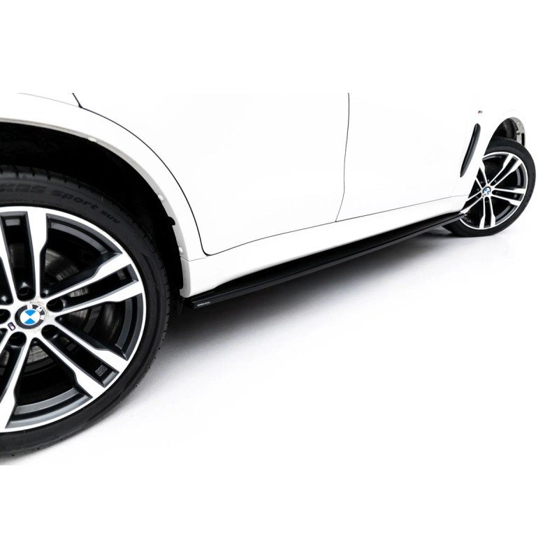 Kit carrosserie Maxton Design BMW X6 M-Pack F16 V.1 (2014-2019) : lame avant, bas de caisse, lames arrière, becquet