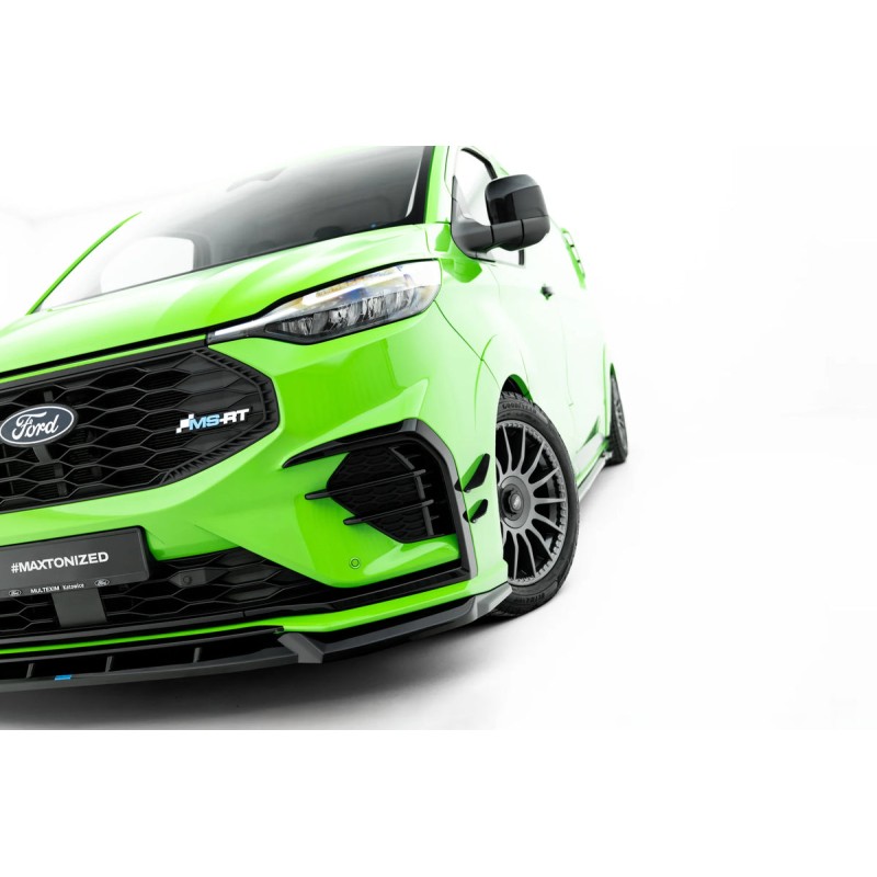Kit carrosserie Maxton Design Ford Transit Custom MSRT Mk2 (2023+) : lame avant, bas de caisse, lames arrière, becquet