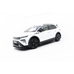 Kit carrosserie Maxton Design Skoda Elroq RS Mk1 (2025+) : lame avant, bas de caisse, lame arrière, becquet