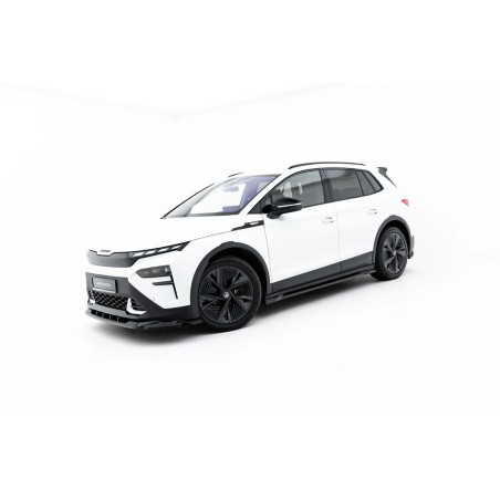 Kit carrosserie Maxton Design Skoda Elroq RS Mk1 (2025+) : lame avant, bas de caisse, lame arrière, becquet