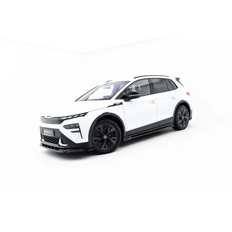 Kit carrosserie Maxton Design Skoda Elroq RS Mk1 (2025+) : lame avant, bas de caisse, lame arrière, becquet
