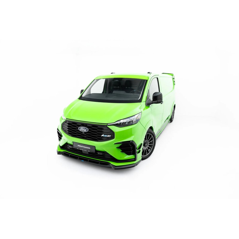 Kit carrosserie Maxton Design Ford Transit Custom MSRT Mk2 (2023+) : lame avant, bas de caisse, lames arrière, becquet