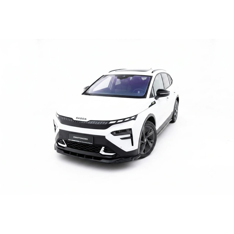 Kit carrosserie Maxton Design Skoda Elroq RS Mk1 (2025+) : lame avant, bas de caisse, lame arrière, becquet