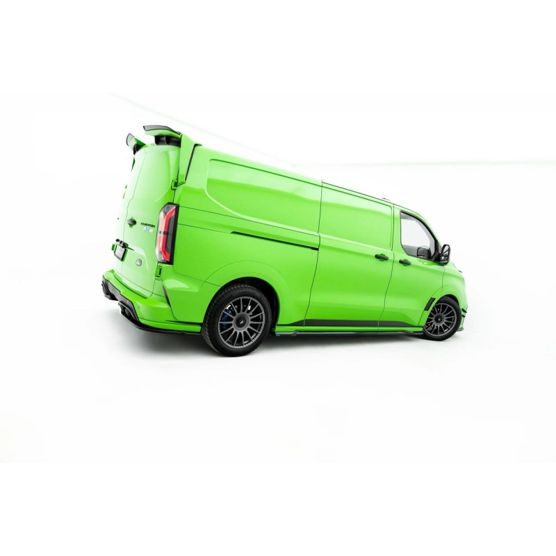 Kit carrosserie Maxton Design Ford Transit Custom MSRT Mk2 (2023+) : lame avant, bas de caisse, lames arrière, becquet