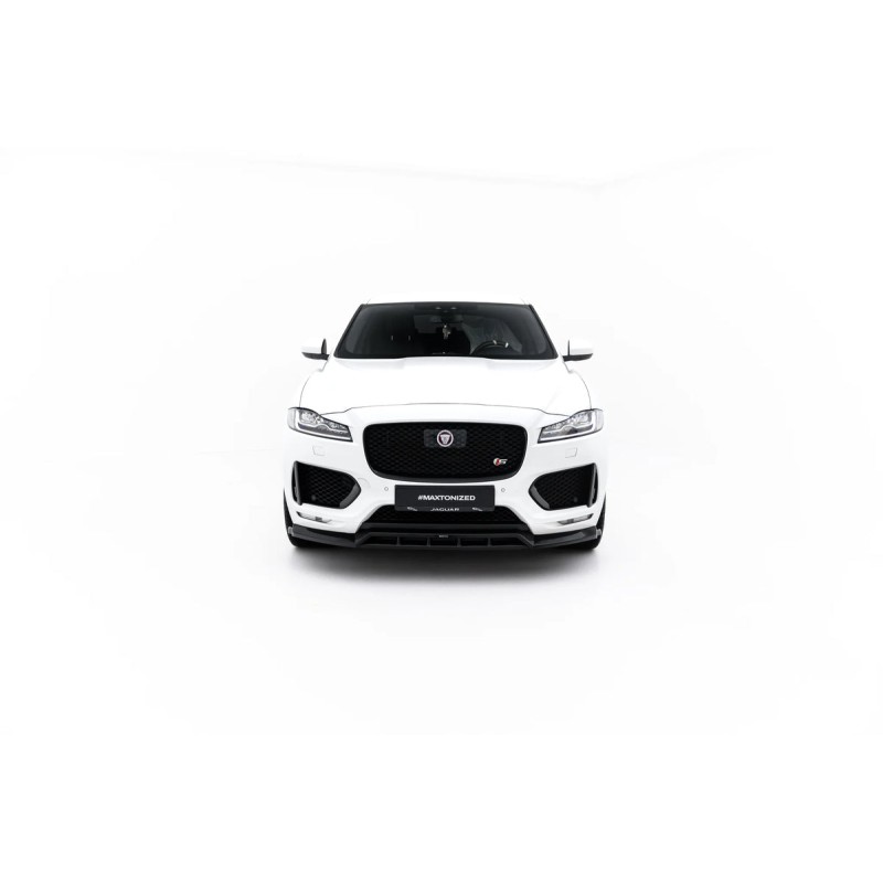 Kit carrosserie Maxton Design Jaguar F-Pace S X761 (2016-2020) : lame avant, bas de caisse, lame arrière, becquet