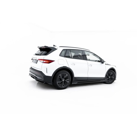 Kit carrosserie Maxton Design Skoda Elroq RS Mk1 (2025+) : lame avant, bas de caisse, lame arrière, becquet