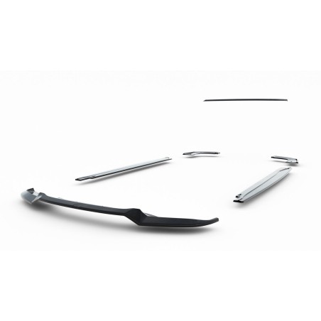 Kit carrosserie Maxton Design BMW X6 M-Pack F16 V.1 (2014-2019) : lame avant, bas de caisse, lames arrière, becquet