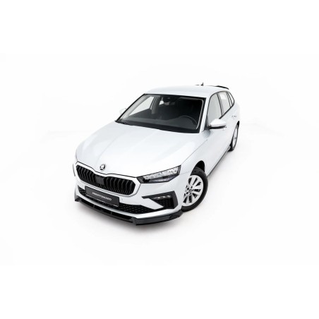Kit carrosserie Maxton Design Skoda Scala Mk1 restylée (2023+) : lame avant, bas de caisse, lame arrière, becquet