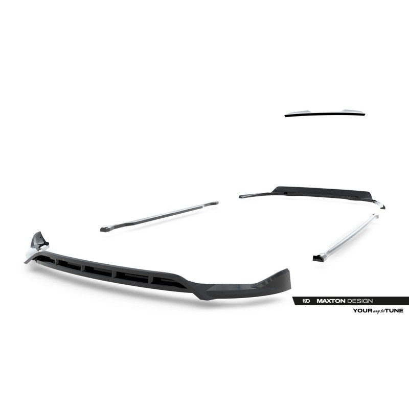 Kit carrosserie Maxton Design Land Rover Discovery HSE Mk5 restylée (2021+) : lame avant, bas de caisse, lame arrière, becquet