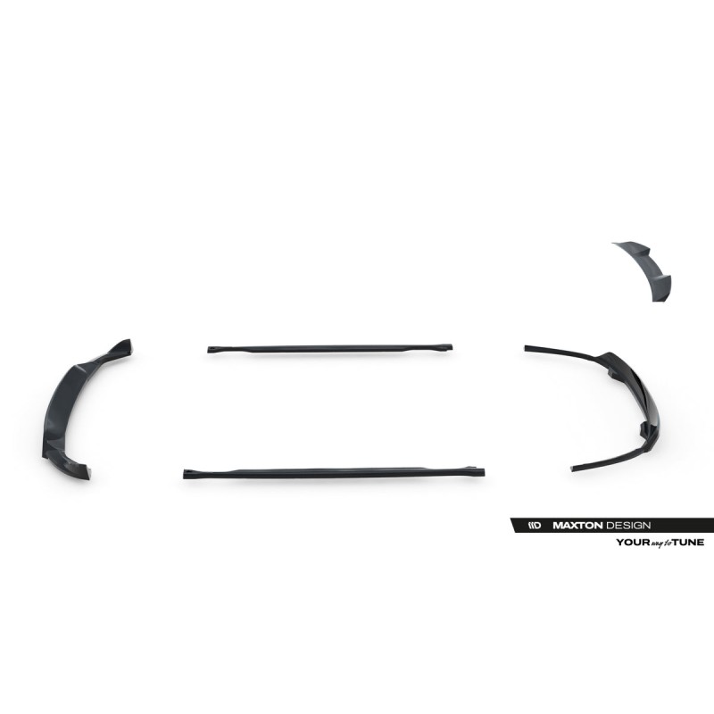 Kit carrosserie Maxton Design Land Rover Discovery HSE Mk5 restylée (2021+) : lame avant, bas de caisse, lame arrière, becquet