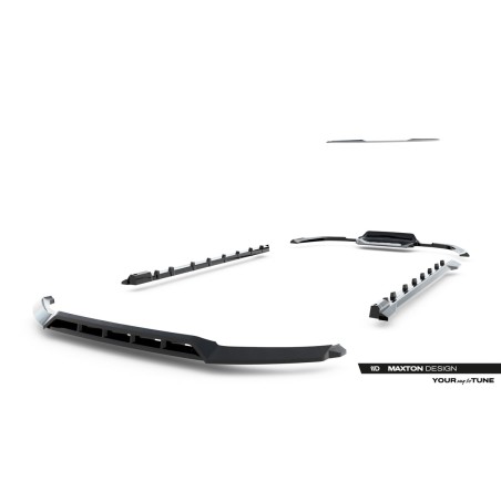 Kit carrosserie Maxton Design Jaguar F-Pace S X761 (2016-2020) : lame avant, bas de caisse, lame arrière, becquet