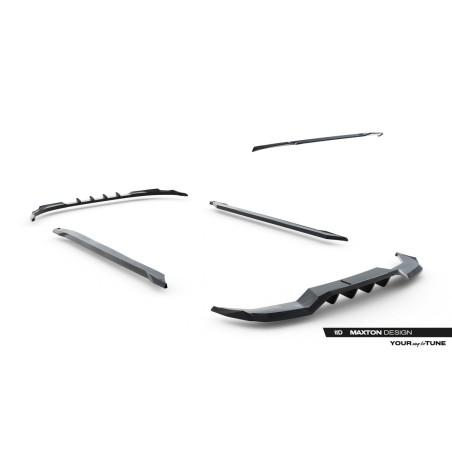 Kit carrosserie Maxton Design Skoda Elroq RS Mk1 (2025+) : lame avant, bas de caisse, lame arrière, becquet