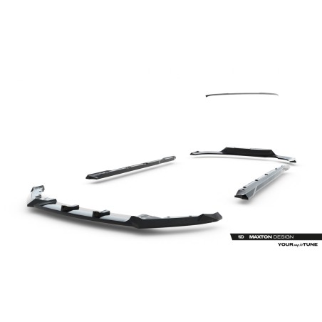 Kit carrosserie Maxton Design Skoda Scala Mk1 restylée (2023+) : lame avant, bas de caisse, lame arrière, becquet