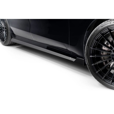 Kit carrosserie carbone Maxton Design BMW Série 7 / i7 M-Pack G70 (2022-2026) : lame avant, bas de caisse, lame arrière, becquet