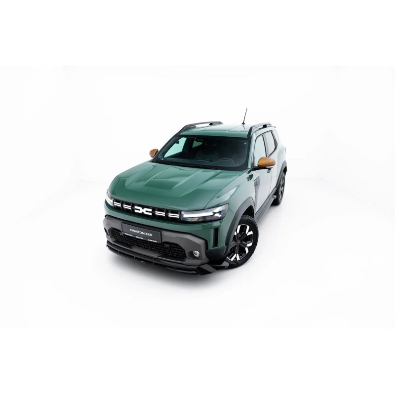 Kit carrosserie Maxton Design Dacia Duster Mk3 (2024+) : lame avant, bas de caisse, lame arrière, becquet