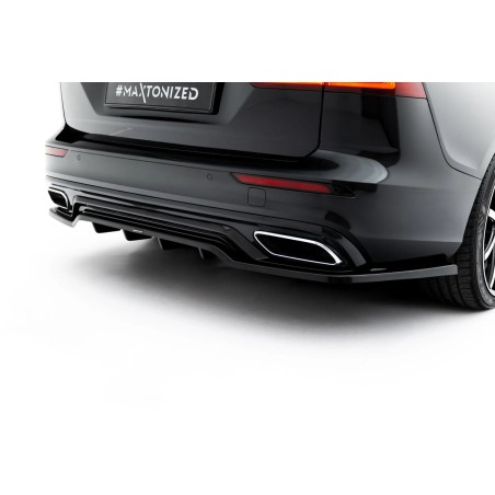 Kit carrosserie Maxton Design Volvo V60 R-Design Mk3 (2018-2024) : lame avant, bas de caisse, lame arrière, becquet