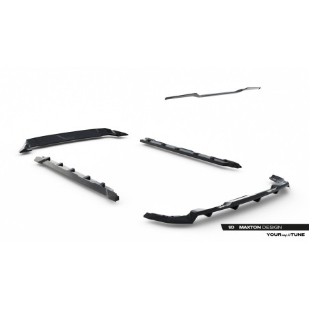 Kit carrosserie Maxton Design Dacia Duster Mk3 (2024+) : lame avant, bas de caisse, lame arrière, becquet