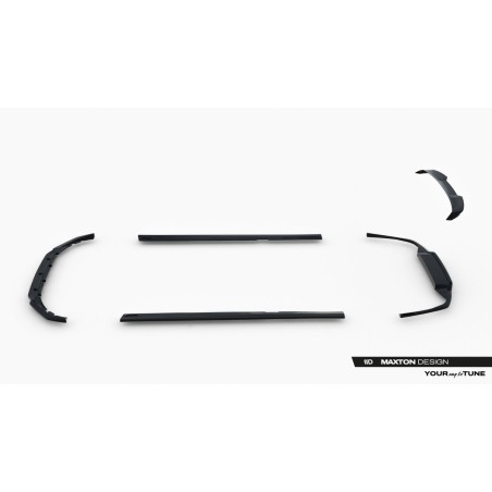Kit carrosserie Maxton Design Volvo V60 R-Design Mk3 (2018-2024) : lame avant, bas de caisse, lame arrière, becquet