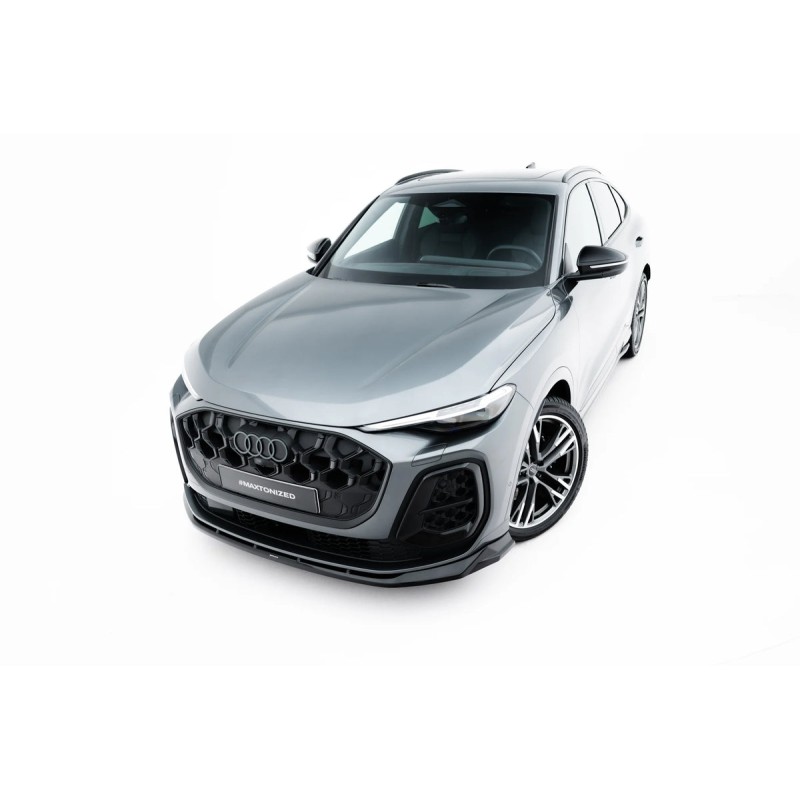 Kit carrosserie Maxton Design Audi SQ5 Sportback Mk3 (2024+) : lame avant, bas de caisse, lame arrière, becquet