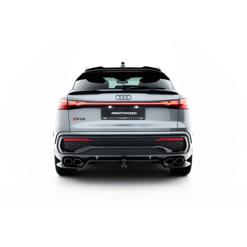 Kit carrosserie Maxton Design Audi SQ5 Sportback Mk3 (2024+) : lame avant, bas de caisse, lame arrière, becquet