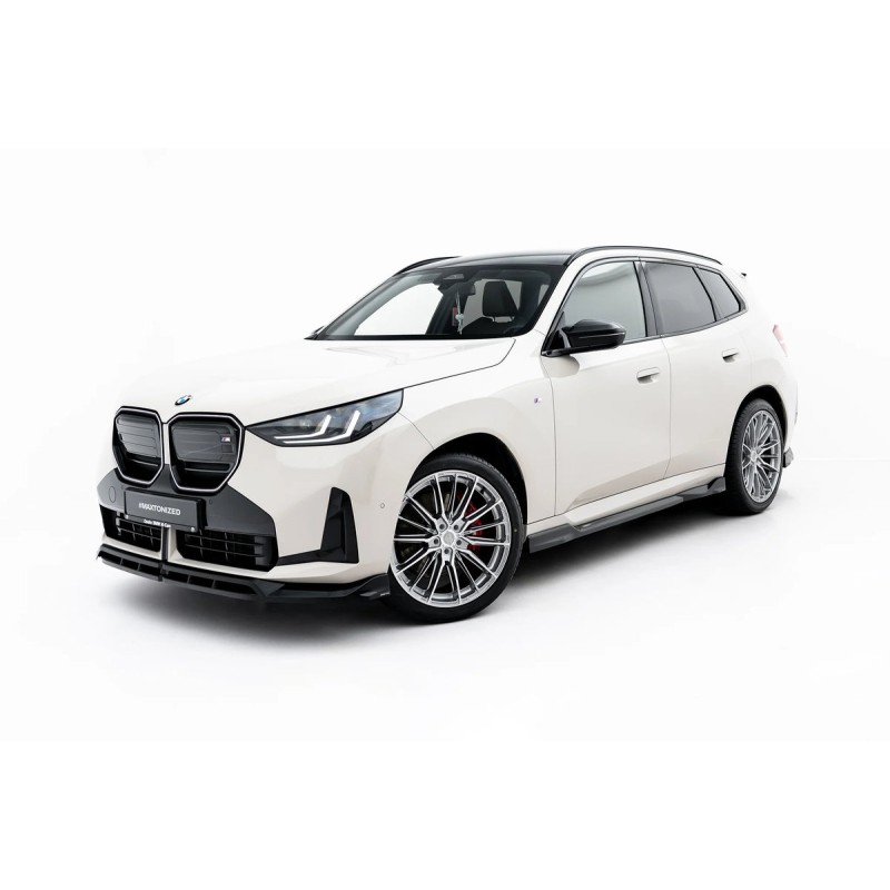 Kit carrosserie Maxton Design BMW X3 M50 G45 (2024+) : lame avant, bas de caisse, lame arrière, becquet