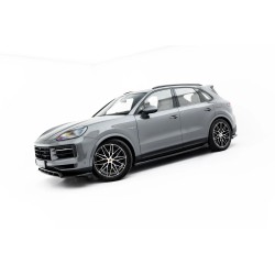Kit carrosserie Maxton Design Porsche Cayenne SUV Mk3 restylée (2023+) : lame avant, bas de caisse, lame arrière, becquet