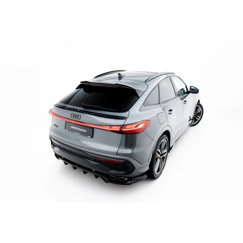 Kit carrosserie Maxton Design Audi SQ5 Sportback Mk3 (2024+) : lame avant, bas de caisse, lame arrière, becquet