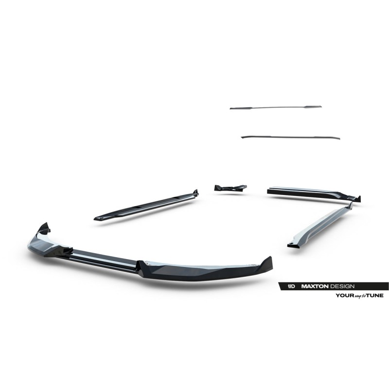 Kit carrosserie Maxton Design Alfa Romeo Junior Mk1 (2024+) : lame avant, bas de caisse, lame arrière, becquet