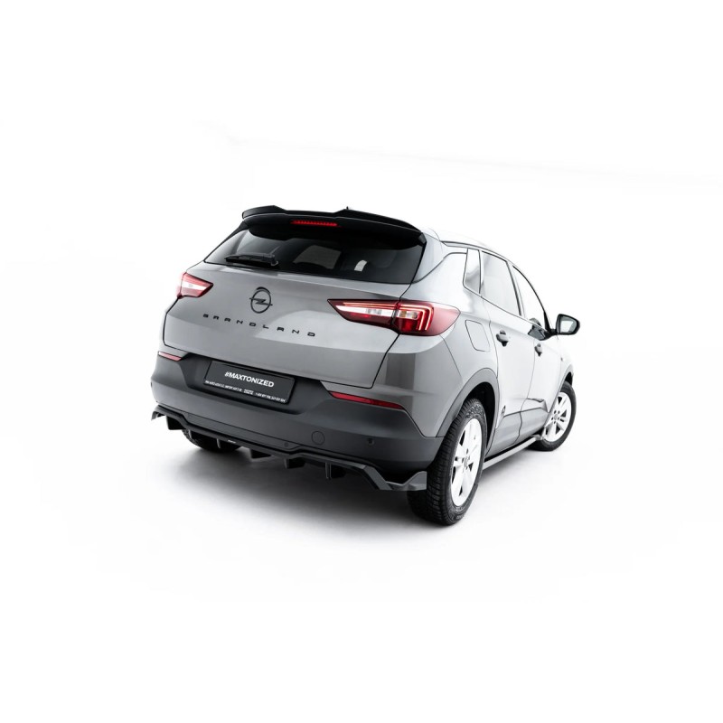 Kit carrosserie Maxton Design Opel Grandland Mk1 (2017-2021) : lame avant, bas de caisse, lame arrière, becquet