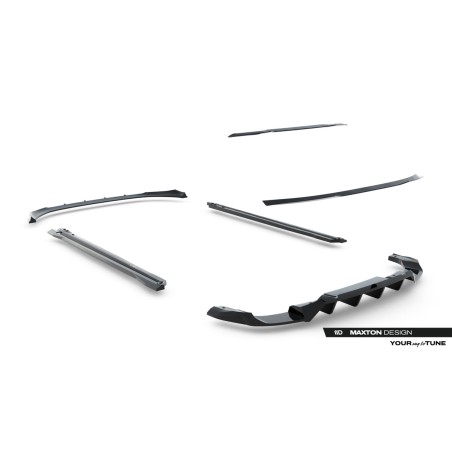 Kit carrosserie Maxton Design Audi SQ5 Sportback Mk3 (2024+) : lame avant, bas de caisse, lame arrière, becquet