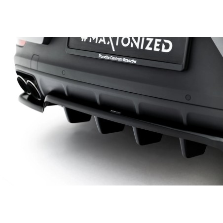 Kit carrosserie Maxton Design Porsche Cayenne SUV Mk3 restylée (2023+) : lame avant, bas de caisse, lame arrière, becquet