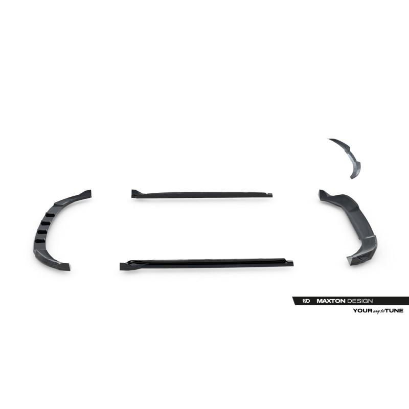 Kit carrosserie Maxton Design Opel Grandland Mk1 (2017-2021) : lame avant, bas de caisse, lame arrière, becquet