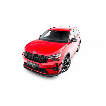 Kit carrosserie Maxton Design Skoda Kodiaq RS Mk2 (2024+) : lame avant, bas de caisse, lame arrière, becquet