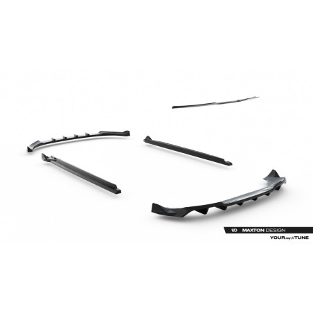 Kit carrosserie Maxton Design Opel Grandland Mk1 (2017-2021) : lame avant, bas de caisse, lame arrière, becquet