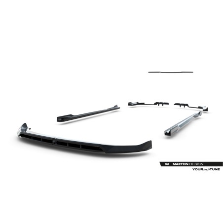 Kit carrosserie Maxton Design BMW X3 M50 G45 (2024+) : lame avant, bas de caisse, lame arrière, becquet