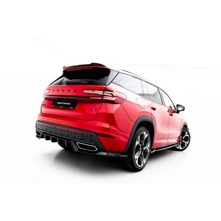 Kit carrosserie Maxton Design Skoda Kodiaq RS Mk2 (2024+) : lame avant, bas de caisse, lame arrière, becquet
