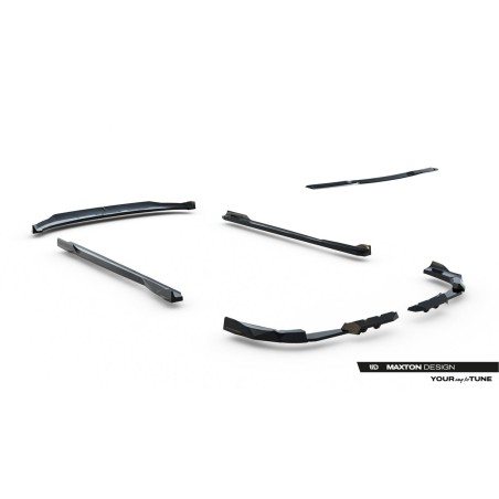 Kit carrosserie Maxton Design BMW X3 M50 G45 (2024+) : lame avant, bas de caisse, lame arrière, becquet