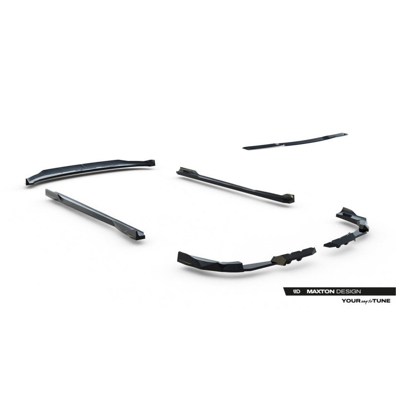 Kit carrosserie Maxton Design BMW X3 M50 G45 (2024+) : lame avant, bas de caisse, lame arrière, becquet