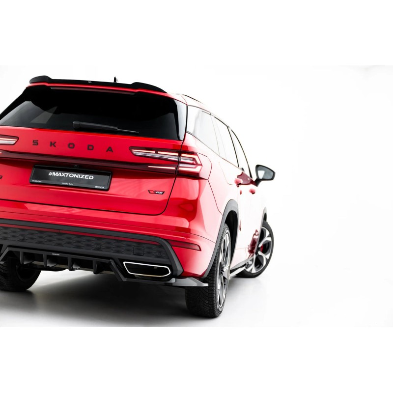 Kit carrosserie Maxton Design Skoda Kodiaq RS Mk2 (2024+) : lame avant, bas de caisse, lame arrière, becquet
