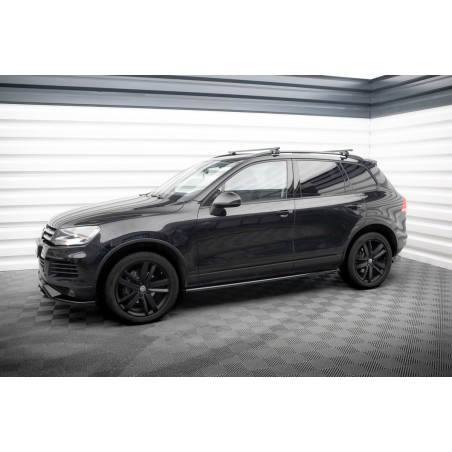 Kit carrosserie Maxton Design Volkswagen Touareg Mk2 (2010-2015) : lame avant, bas de caisse, lame arrière, becquet