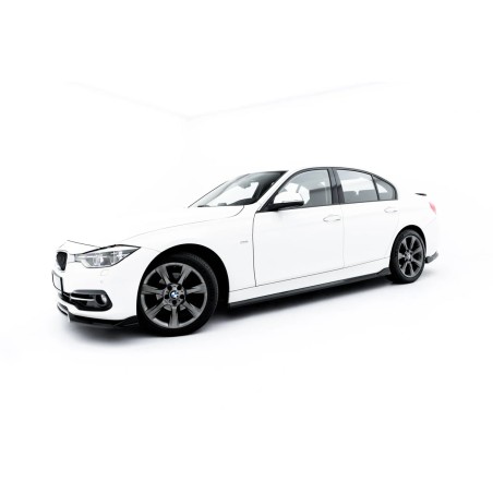 Kit carrosserie Maxton Design BMW Série 3 Sportline Berline F30 (2011-2015) : lame avant, bas de caisse, lame arrière, becquet