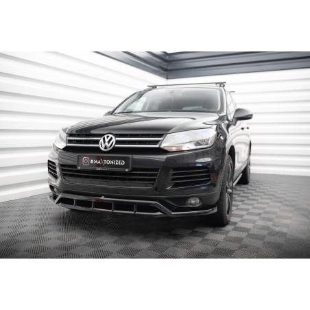 Kit carrosserie Maxton Design Volkswagen Touareg Mk2 (2010-2015) : lame avant, bas de caisse, lame arrière, becquet